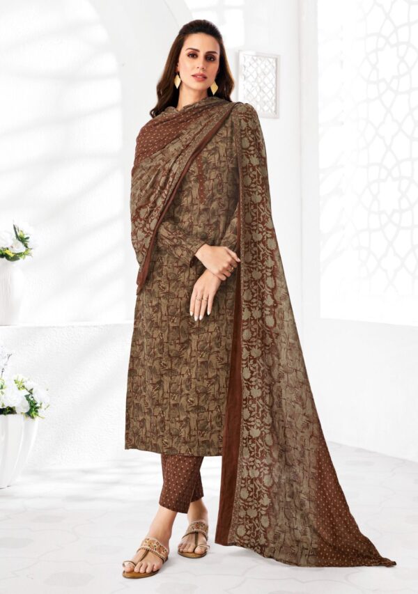 Suryajyoti Poshak Vol 5 Cotton Printed Dress Material Catalog Collection - Image 10