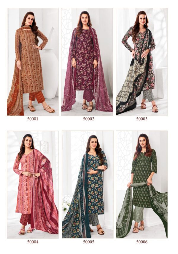 Suryajyoti Poshak Vol 5 Cotton Printed Dress Material Catalog Collection - Image 12