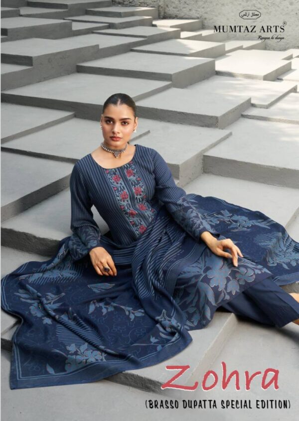 Mumtaz Zohra Viscose Pashmina Printed Dress Material Catalog Collection