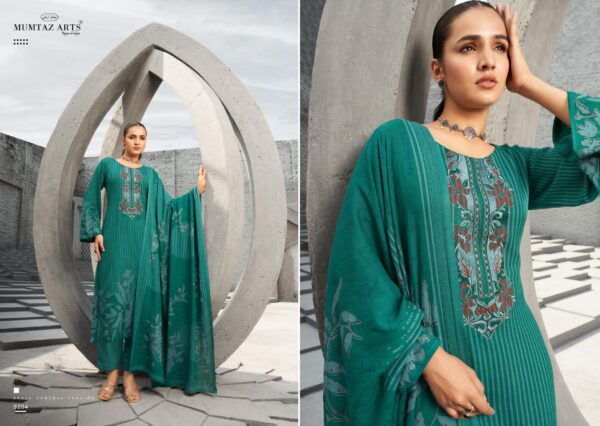 Mumtaz Zohra Viscose Pashmina Printed Dress Material Catalog Collection - Image 4