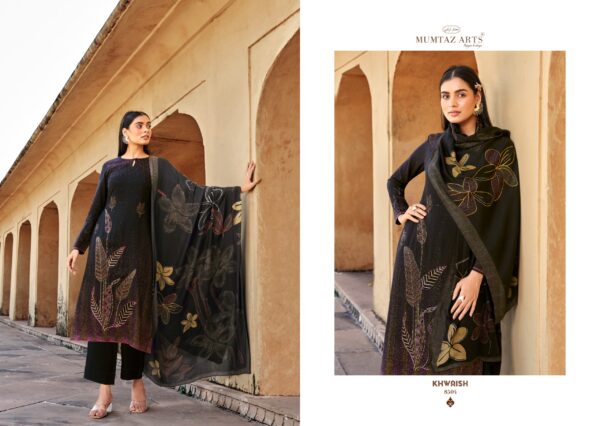 Mumtaz Khwaish Viscose Pashmina Printed Dress Material Catalog Collection - Image 6