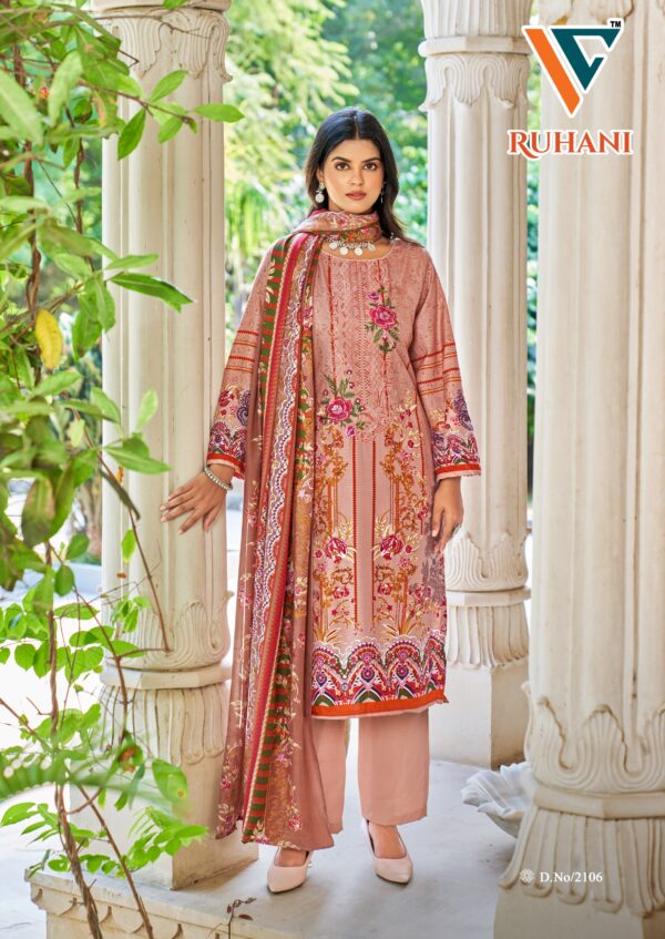 Vandana C Ruhani Vol 21 Cotton Dress Material Catalog Collection - Image 8