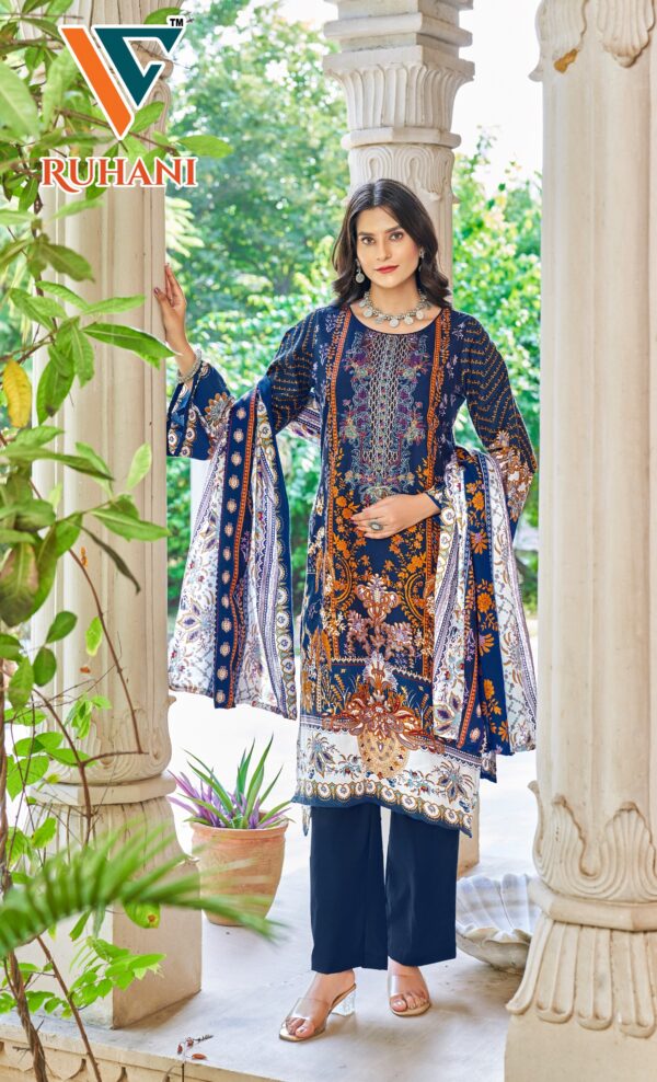 Vandana C Ruhani Vol 21 Cotton Dress Material Catalog Collection - Image 2