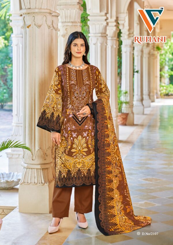 Vandana C Ruhani Vol 21 Cotton Dress Material Catalog Collection - Image 3