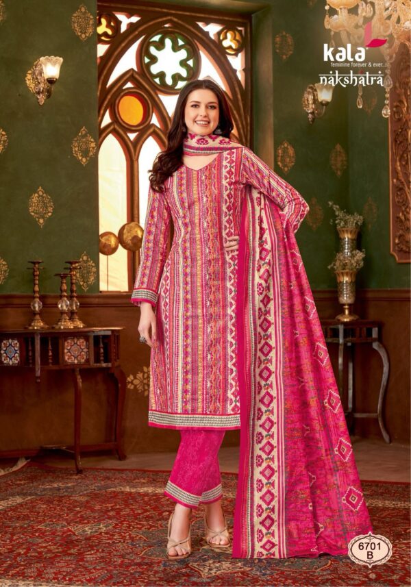 Kala Nakshatra Vol 3 Cotton Printed Dress Material Catalog Collection - Image 12