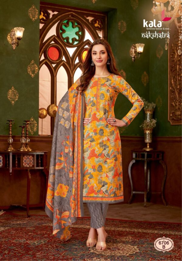Kala Nakshatra Vol 3 Cotton Printed Dress Material Catalog Collection - Image 7