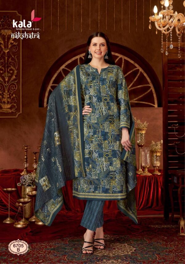 Kala Nakshatra Vol 3 Cotton Printed Dress Material Catalog Collection - Image 8