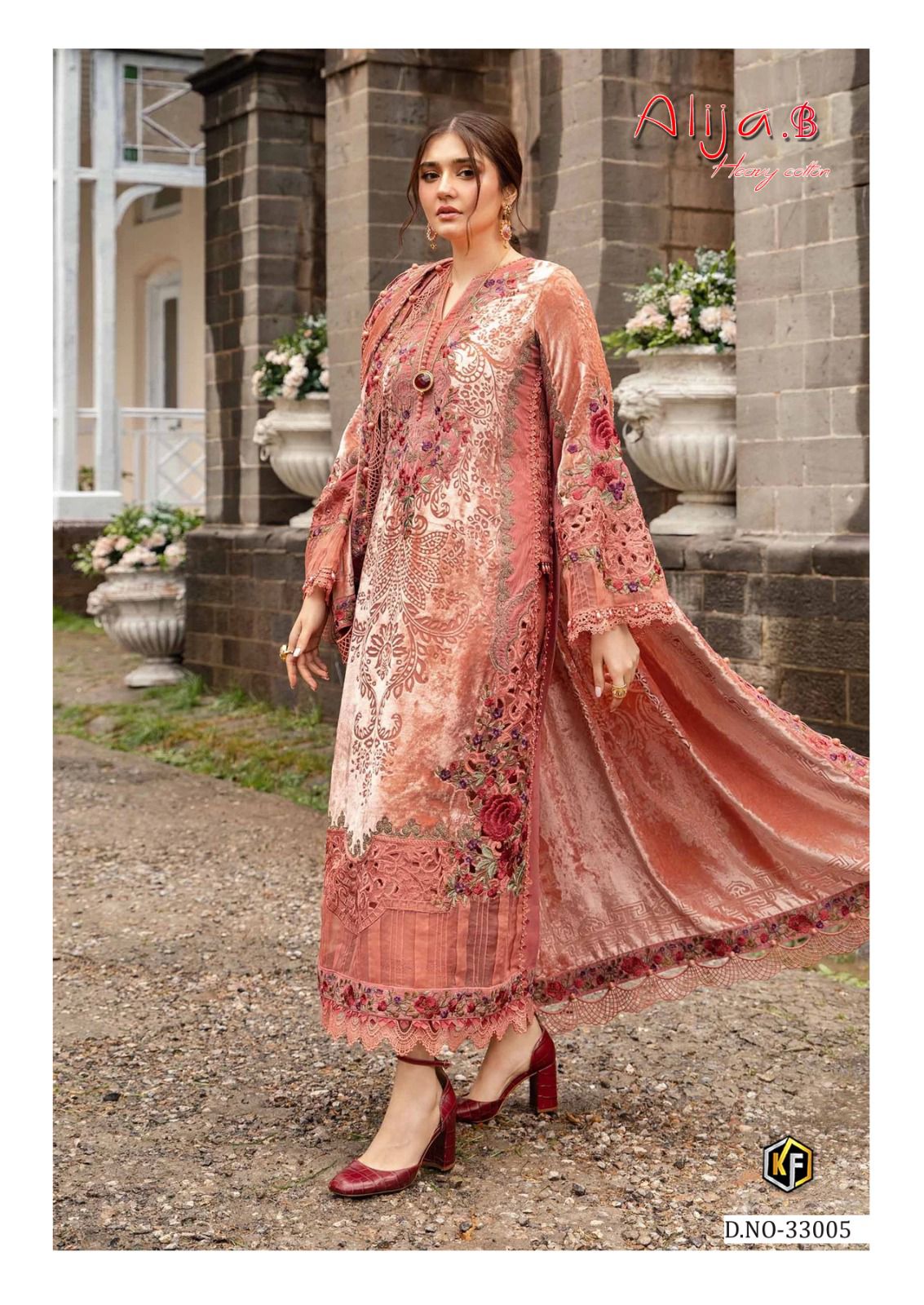 Keval Alija B Vol 33 Heavy Cotton Luxury Dress Material Catalog Collection - Image 2