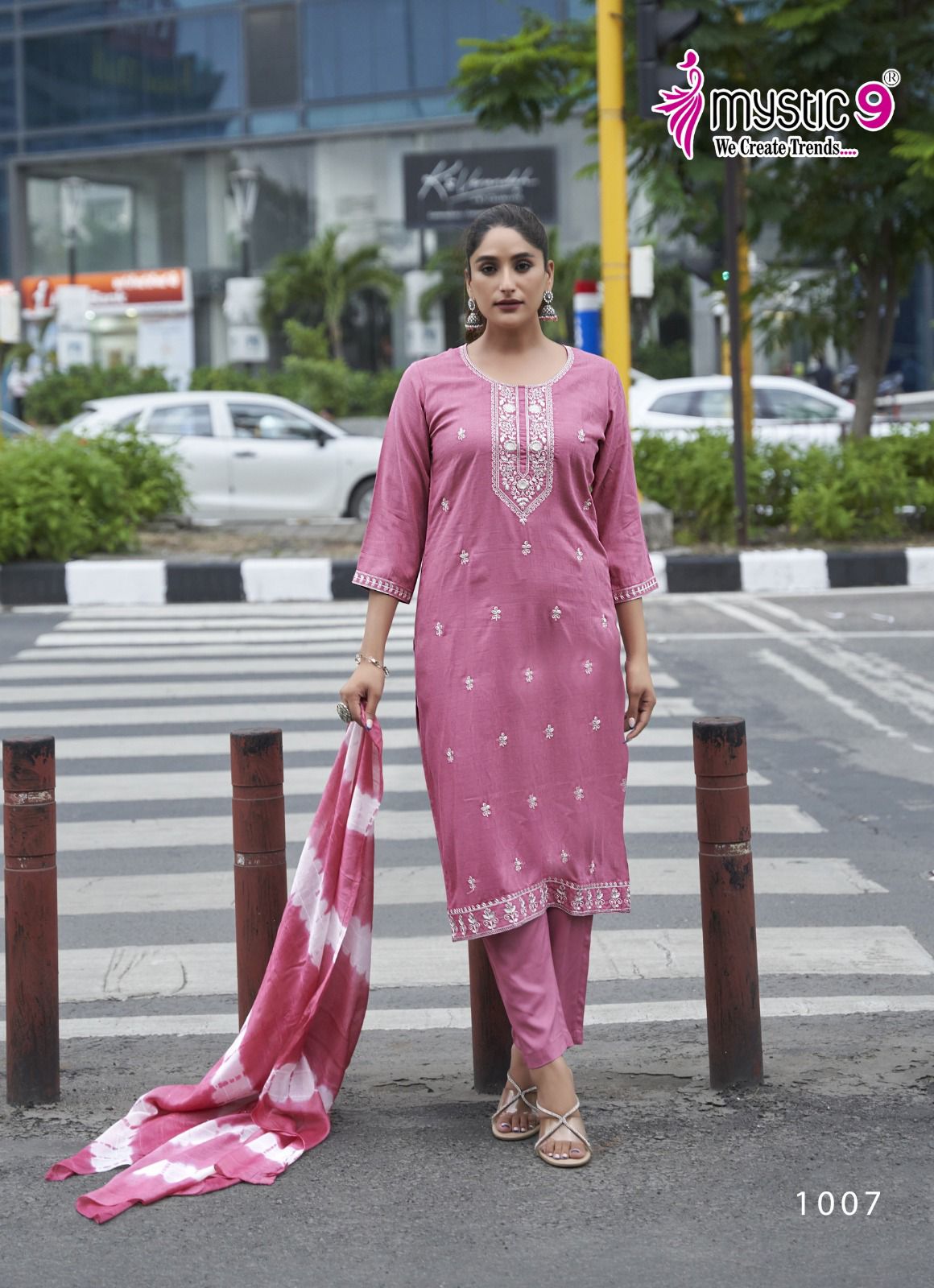 Mystic 9 Shilpa Vol 1 Kurti Bottom With Dupatta Catalog Collection - Image 2