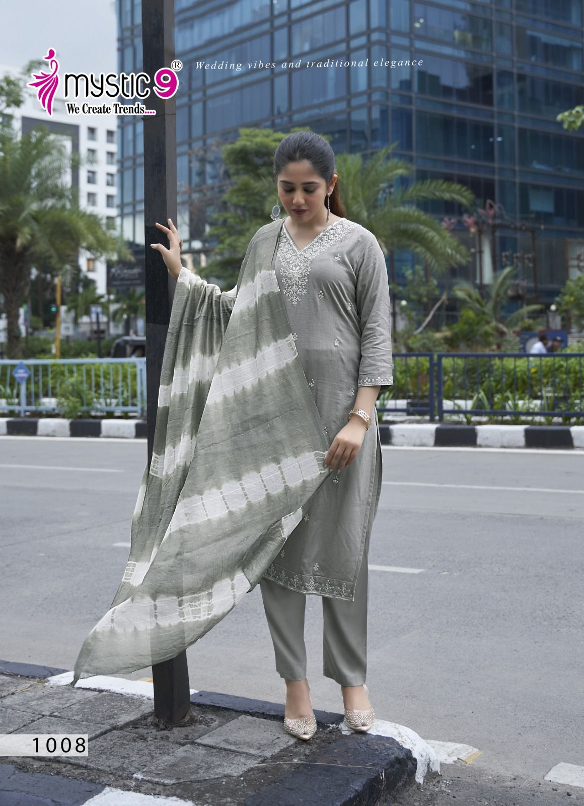 Mystic 9 Shilpa Vol 1 Kurti Bottom With Dupatta Catalog Collection - Image 7