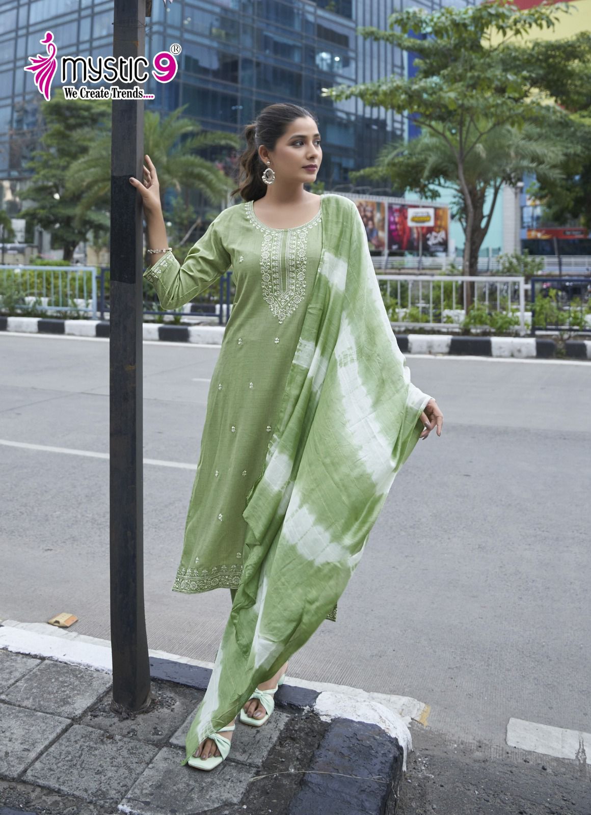 Mystic 9 Shilpa Vol 1 Kurti Bottom With Dupatta Catalog Collection - Image 9