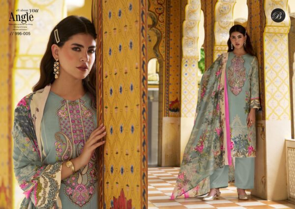 Belliza Riwayat Vol 7 Digital Printed Dress Material Catalog Collection - Image 7