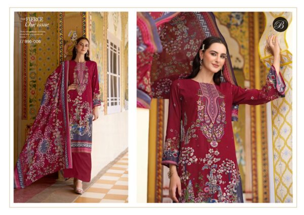 Belliza Riwayat Vol 7 Digital Printed Dress Material Catalog Collection - Image 3