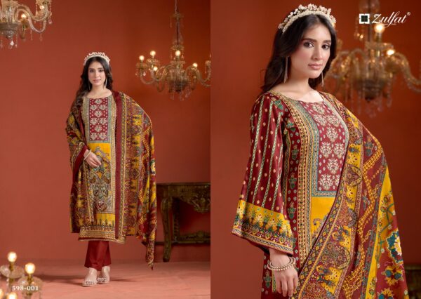 Zulfat Sajni Vol 2 Cotton Printed Dress Material Catalog Collection - Image 3