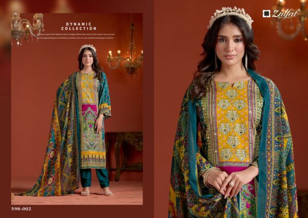 Zulfat Sajni Vol 2 Cotton Printed Dress Material Catalog Collection - Image 4