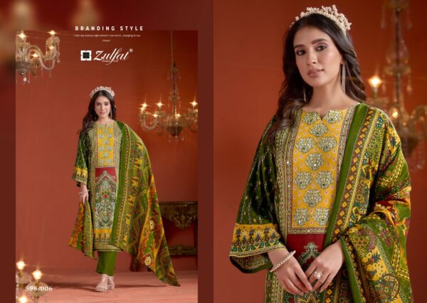 Zulfat Sajni Vol 2 Cotton Printed Dress Material Catalog Collection - Image 5