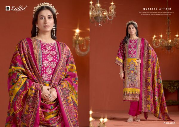 Zulfat Sajni Vol 2 Cotton Printed Dress Material Catalog Collection - Image 2