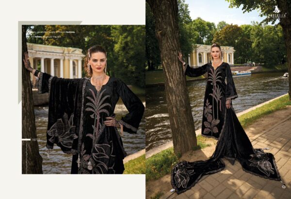 Cinderella Moscow Story Viscose Velvet Salwar Suit Catalog Collection - Image 6