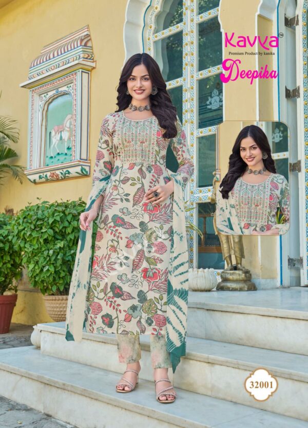 Kavya Deepika Vol 32 Straight Kurti Bottom With Dupatta Catalog Collection - Image 4
