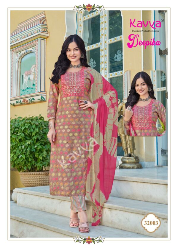 Kavya Deepika Vol 32 Straight Kurti Bottom With Dupatta Catalog Collection - Image 6