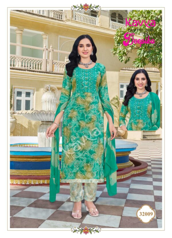Kavya Deepika Vol 32 Straight Kurti Bottom With Dupatta Catalog Collection - Image 8