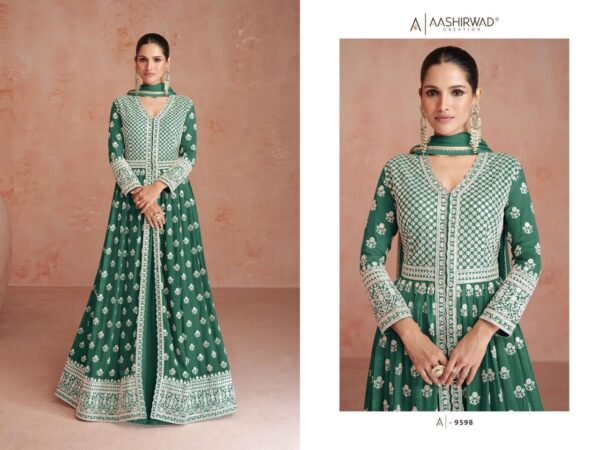 Aashirwad Orchid Georgette Salwar Kameez Catalog Collection - Image 5