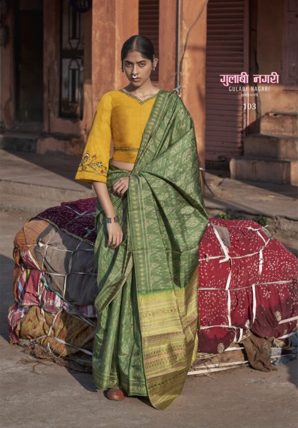 Ressa Gulabi Nagri Fancy Saree Catalog Collection - Image 7