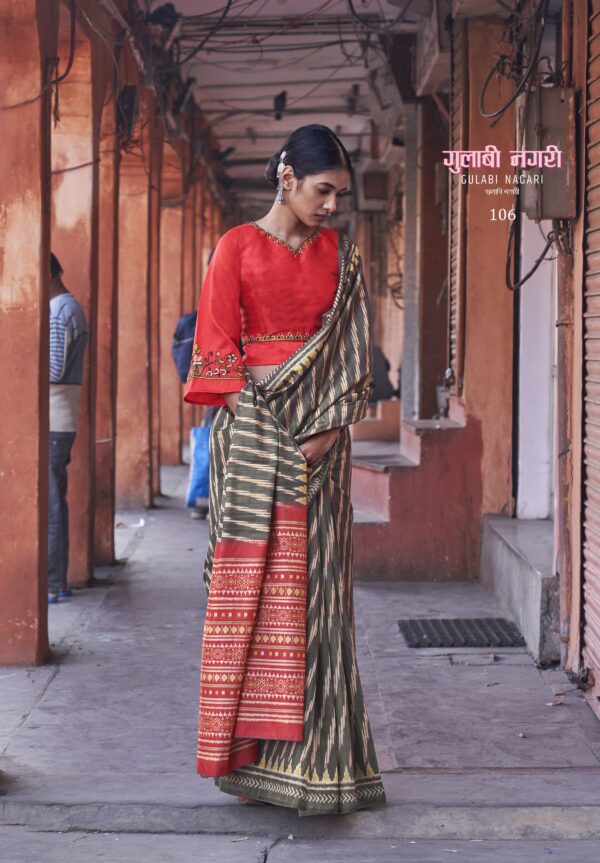 Ressa Gulabi Nagri Fancy Saree Catalog Collection - Image 2