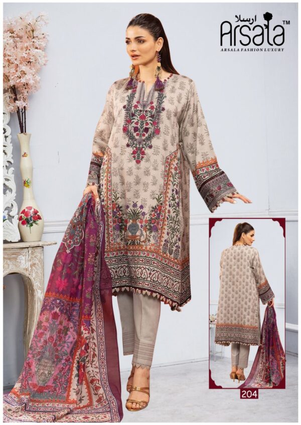 Arsala Amira Heavy Cotton Luxury Vol 2 Dress Material Catalog Collection - Image 2