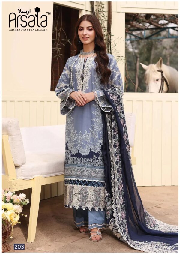 Arsala Amira Heavy Cotton Luxury Vol 2 Dress Material Catalog Collection - Image 3