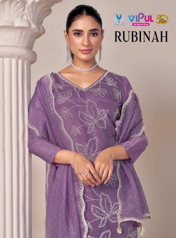 Vipul Rubinah Designer Salwar Kameez Catalog Collection