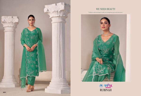 Vipul Rubinah Designer Salwar Kameez Catalog Collection - Image 4