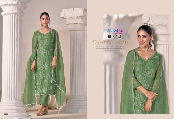 Vipul Rubinah Designer Salwar Kameez Catalog Collection - Image 7