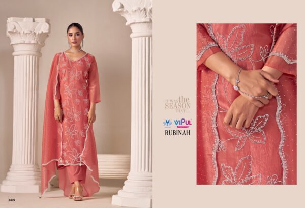 Vipul Rubinah Designer Salwar Kameez Catalog Collection - Image 8