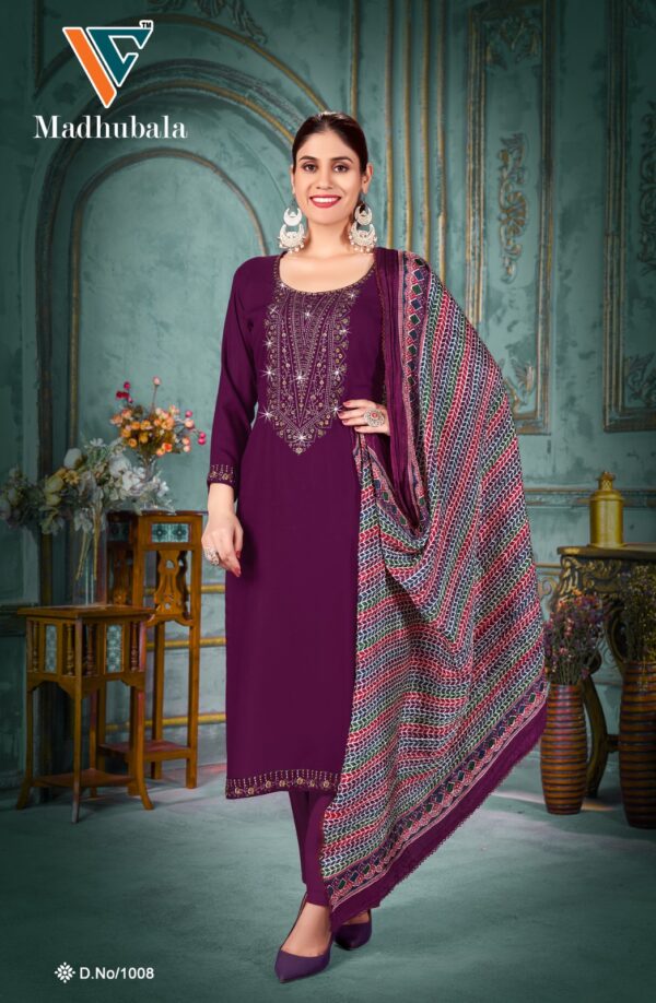 Vandana C Madhubala Vol 1 Rayon Dress Material Catalog Collection - Image 2
