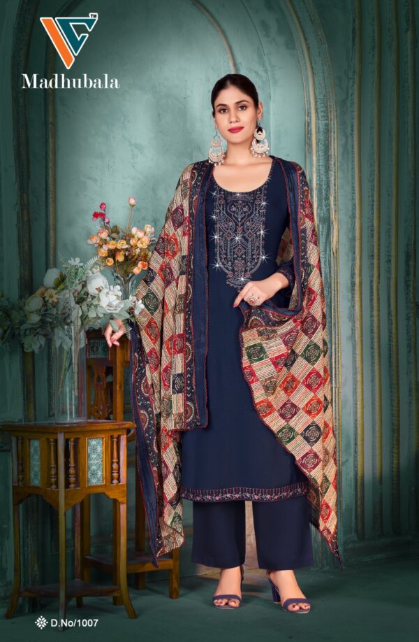 Vandana C Madhubala Vol 1 Rayon Dress Material Catalog Collection - Image 3