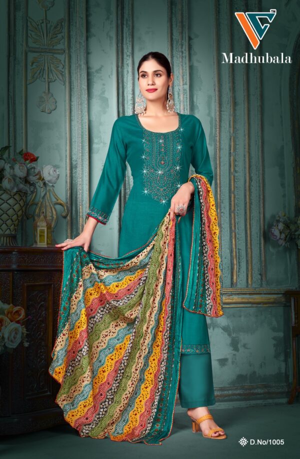 Vandana C Madhubala Vol 1 Rayon Dress Material Catalog Collection - Image 4