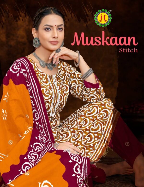 Jt Muskaan Cotton Ready Made Catalog Collection