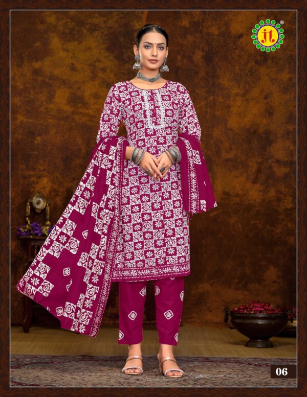 Jt Muskaan Cotton Ready Made Catalog Collection - Image 9