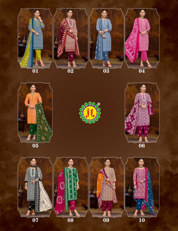 Jt Muskaan Cotton Ready Made Catalog Collection - Image 12