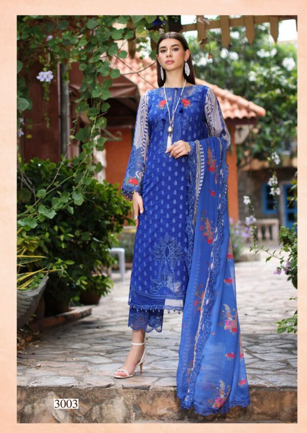 Hala Hezal Luxury Heavy Cotton Dress Material Catalog Collection Wholesaler - Image 3