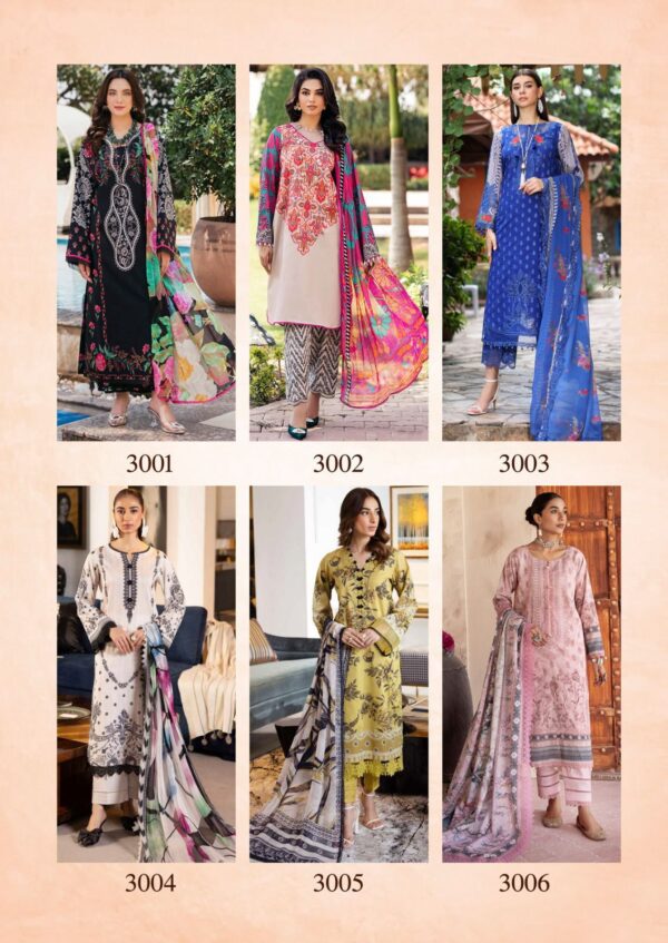 Hala Hezal Luxury Heavy Cotton Dress Material Catalog Collection Wholesaler - Image 8