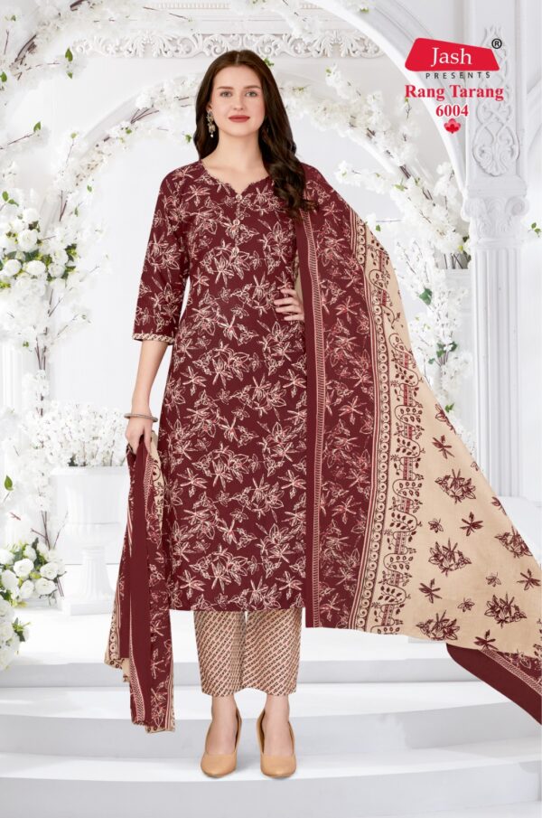 Jash Rang Tarang Vol 6 Cotton Dress Material Catalog Collection - Image 2