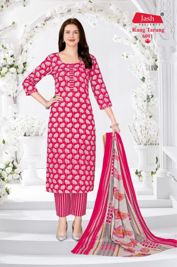 Jash Rang Tarang Vol 6 Cotton Dress Material Catalog Collection - Image 6