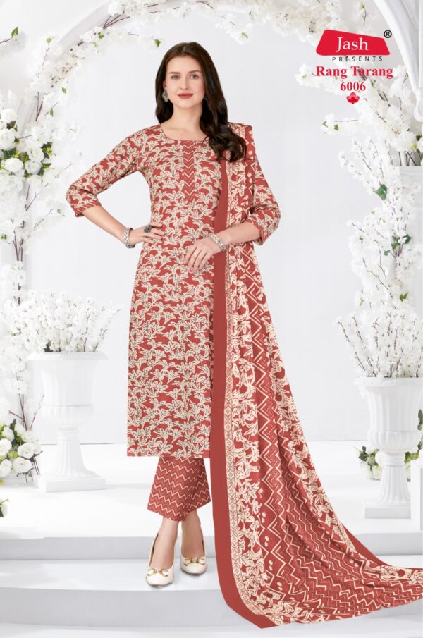 Jash Rang Tarang Vol 6 Cotton Dress Material Catalog Collection - Image 7