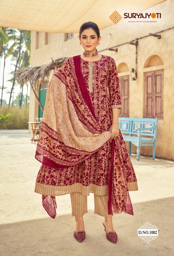Suryajyoti Rashmika Vol 1 Cotton Ready Made Catalog Collection Wholesaler - Image 3