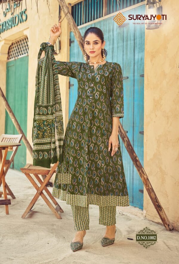 Suryajyoti Rashmika Vol 1 Cotton Ready Made Catalog Collection Wholesaler - Image 8