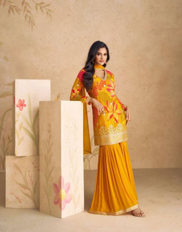 Sayuri Sangam 5540 Chinon Silk Ready Made Salwar Kameez Catalog Collection Wholesaler - Image 2