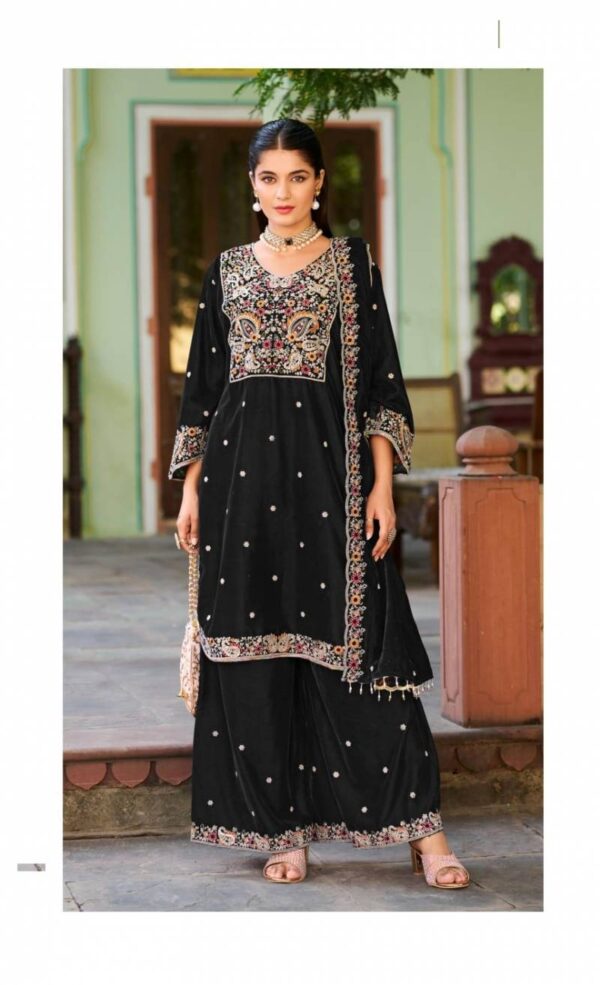 Deepsy D 631 Velvet Readymade Pakistani Suits Catalog Collection Supplier