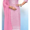 Tunic House Dolly Viscouse Rayon Kurti Bottom With Dupatta Catalog Collection